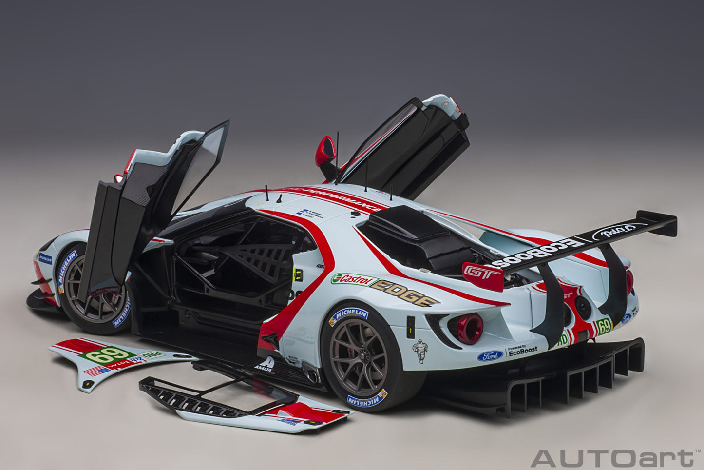 Macheta auto Ford GT GTE Pro Le Mans 24h 2019 #69 1:18 AutoArt