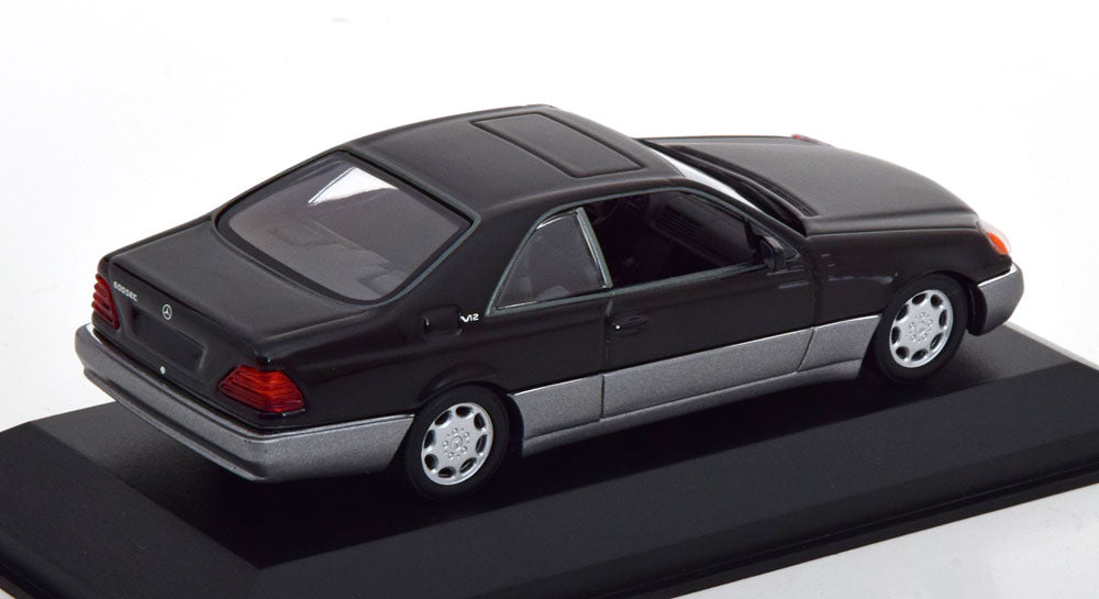 Macheta auto Mercedes Benz 600 SEC C140 Coupe 1992 1:43 Minichamps