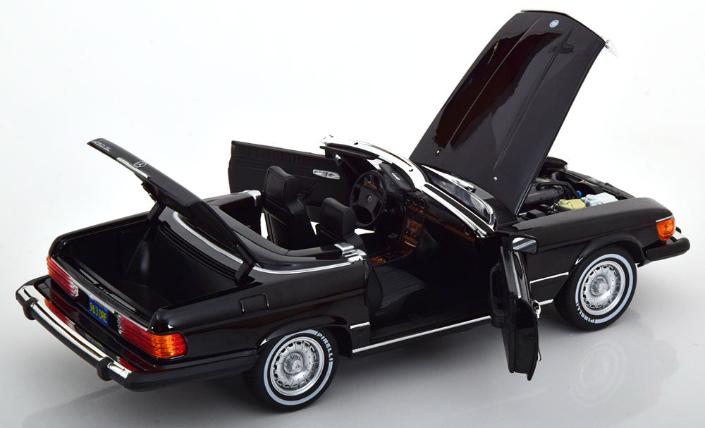 Macheta auto Mercedes-Benz 450SL R107 US-Version American Gigolo 1979 1:18 Norev