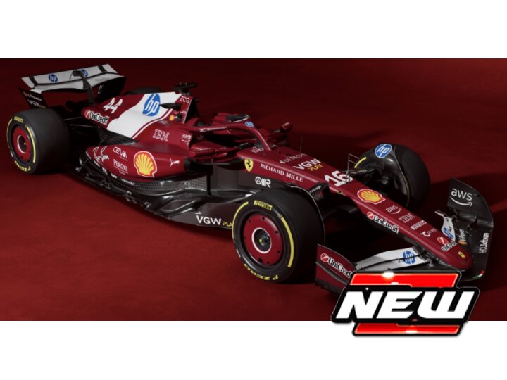 Model car Ferrari SF-25 #16 Charles Leclerc 1:18 Bburago