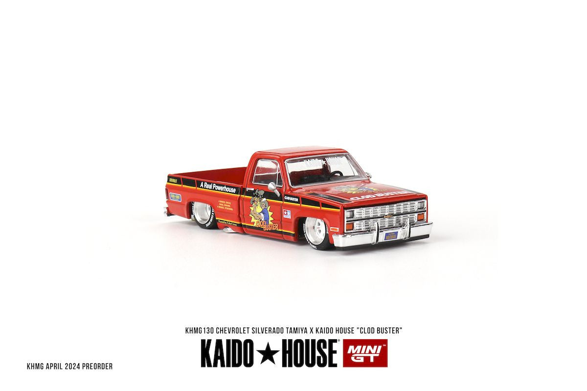 Macheta auto Chevrolet Silverado TAMIYA x KAIDO HOUSE "Clod Buster" 1980 1:64 MIniGT/Kaido House
