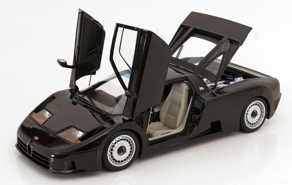 Macheta auto Bugatti EB110 1991 negru 1:12 KK-Scale