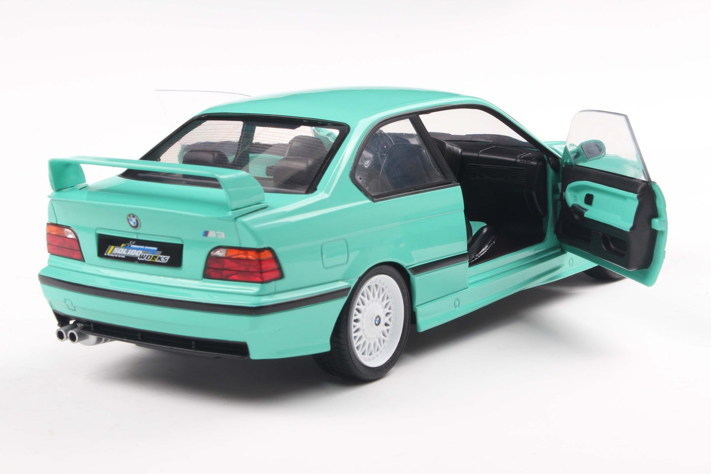 *Precomanda Macheta auto BMW M3 E36 Coupe Solido Works Mint Green 1991 1:18 Solido