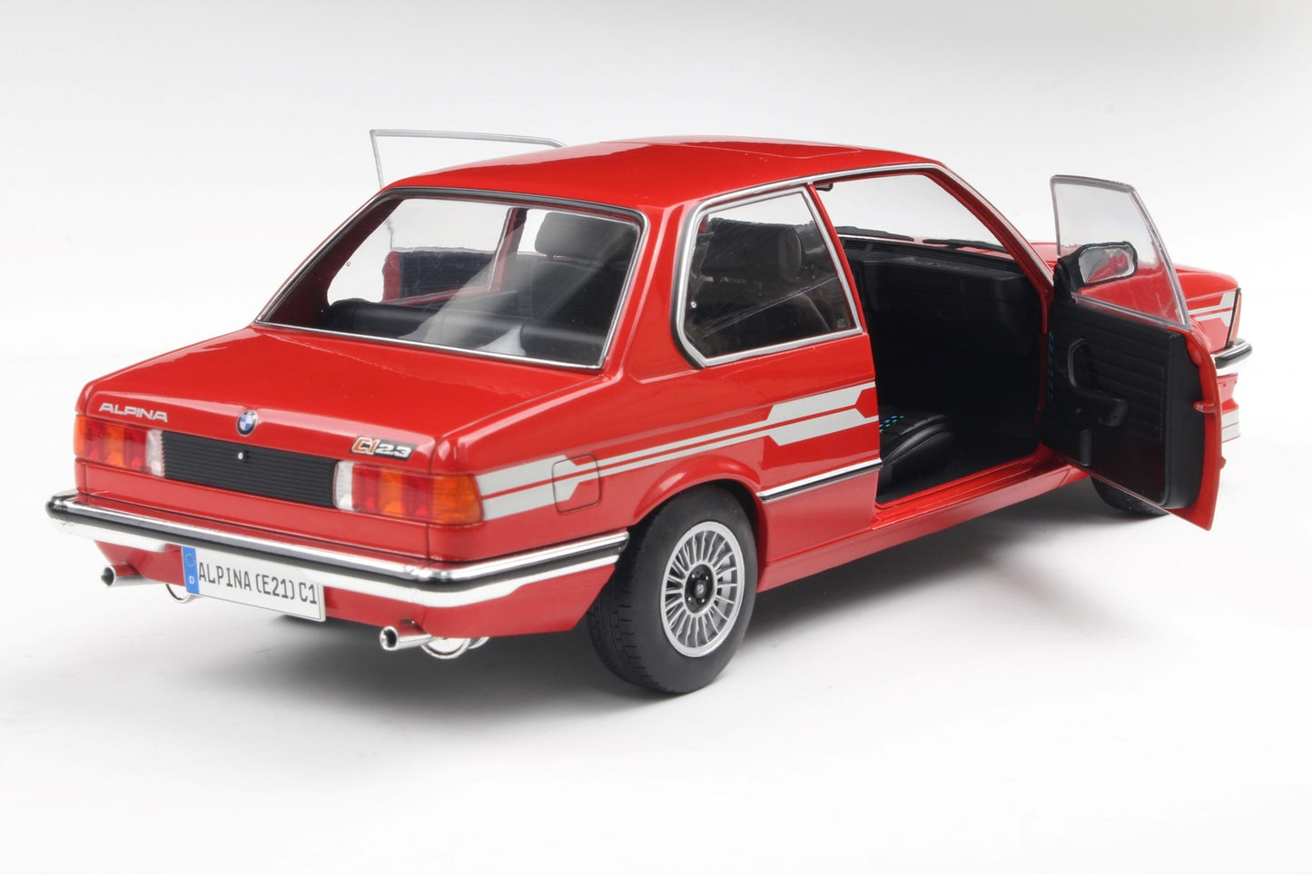 *Precomanda Macheta auto BMW / Alpina E21 C1 2.3 Rosu 1:18 Solido