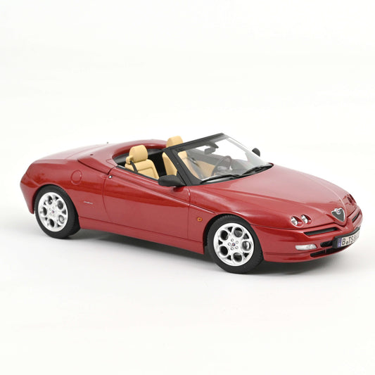 Alfa Romeo Spider 1999 Proteo Red metallic 1:18 Norev