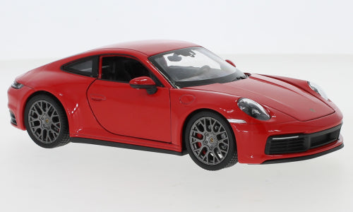 Porsche 911 (992) Carrera 4S (2019) 1:24 Welly model car