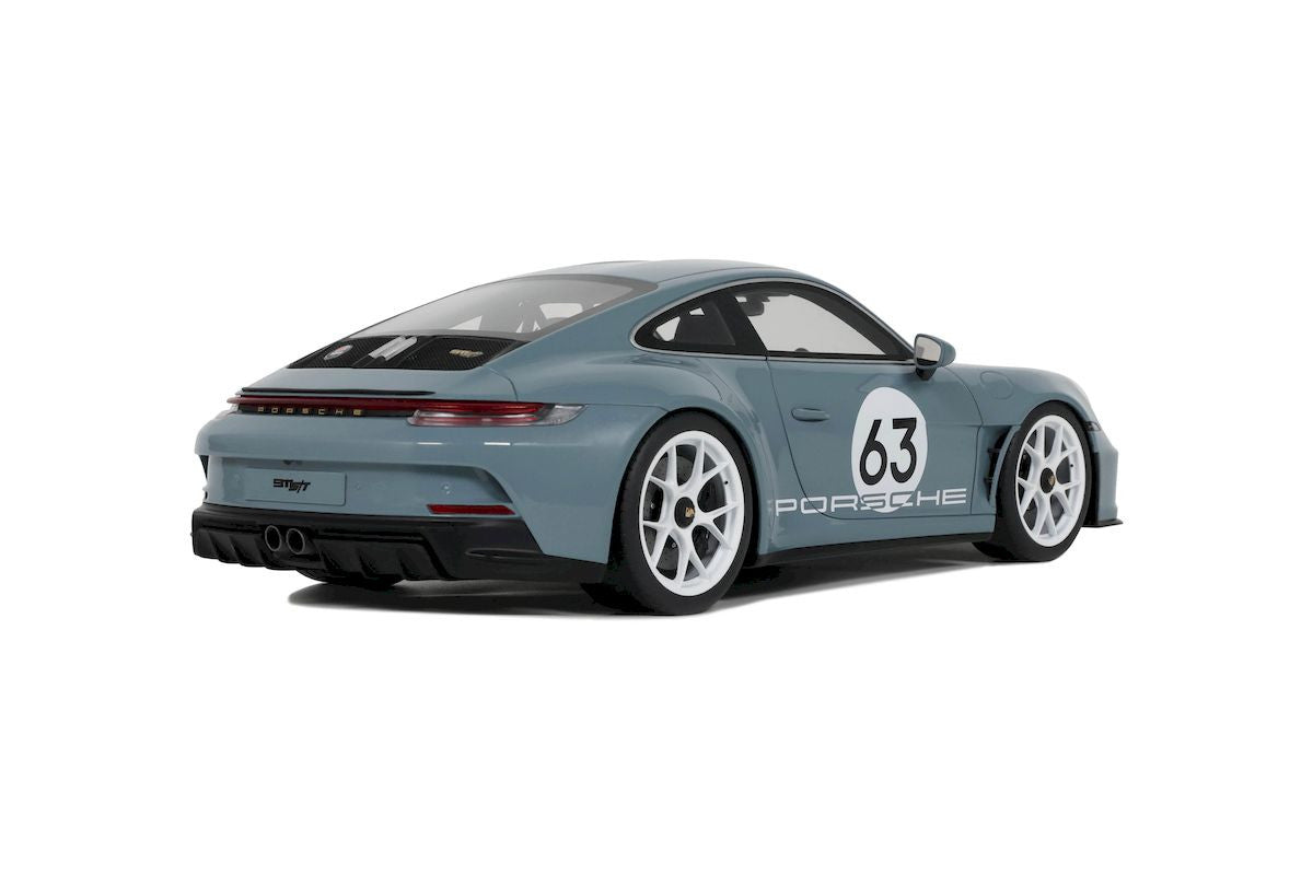 Macheta auto PORSCHE 911 S/T SHORE BLUE METALLIC 2024 1:18 GT Spirit