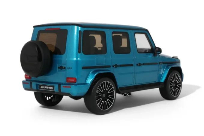 Mercedes-Benz G 63 AMG, Hyper Blue Mango, 2024 1:18 GT Spirit model car