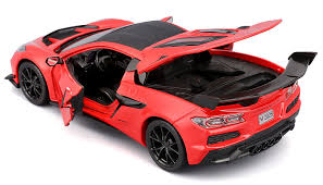 Macheta auto Chevrolet Corvette ZR1 2025 Rosu 1:24 Maisto