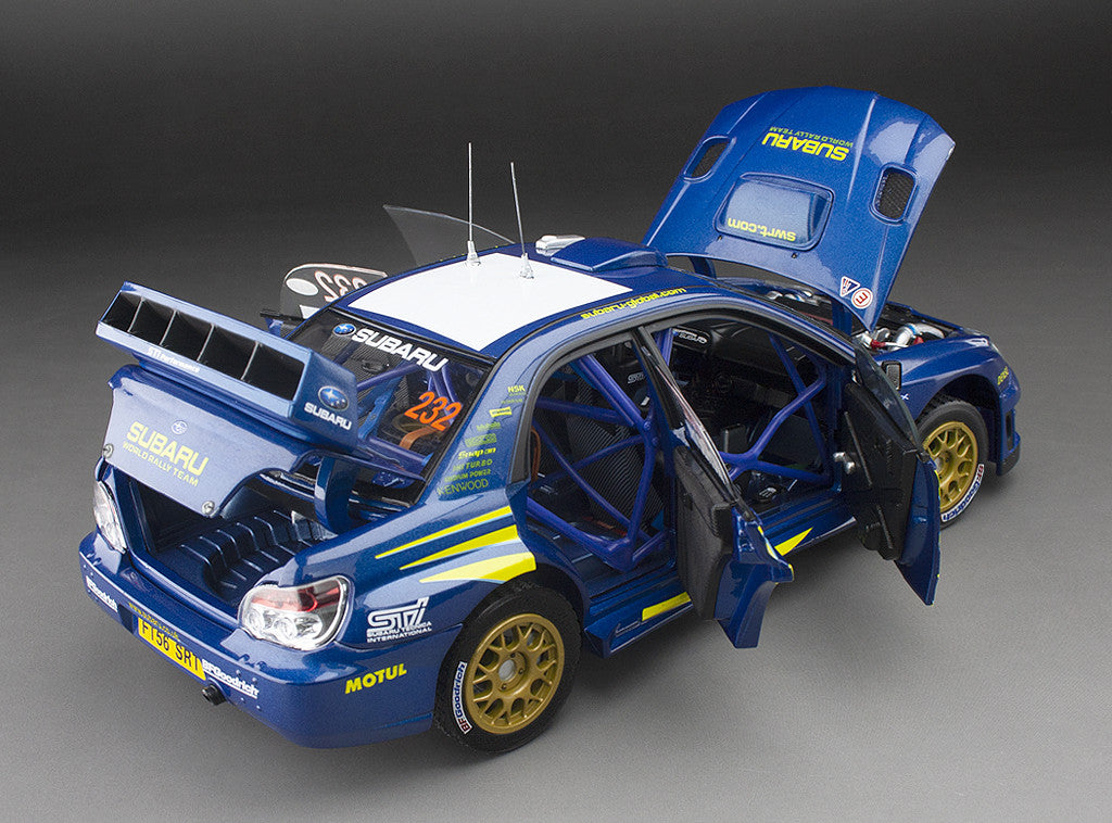 Subaru Impreza WRC07 - #232 Colin McRae - Goodwood Festival of Speed 2007 1:18 SunStar model car