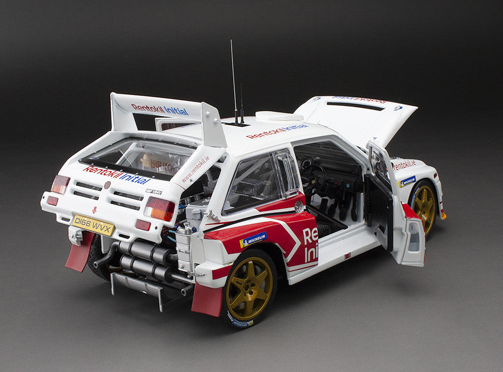 MG Metro 6R4 model car - #M001 C.Breen/P.Nagle - Rentokil Initial Killarney Historic Rally 2018 1:18 SunStar