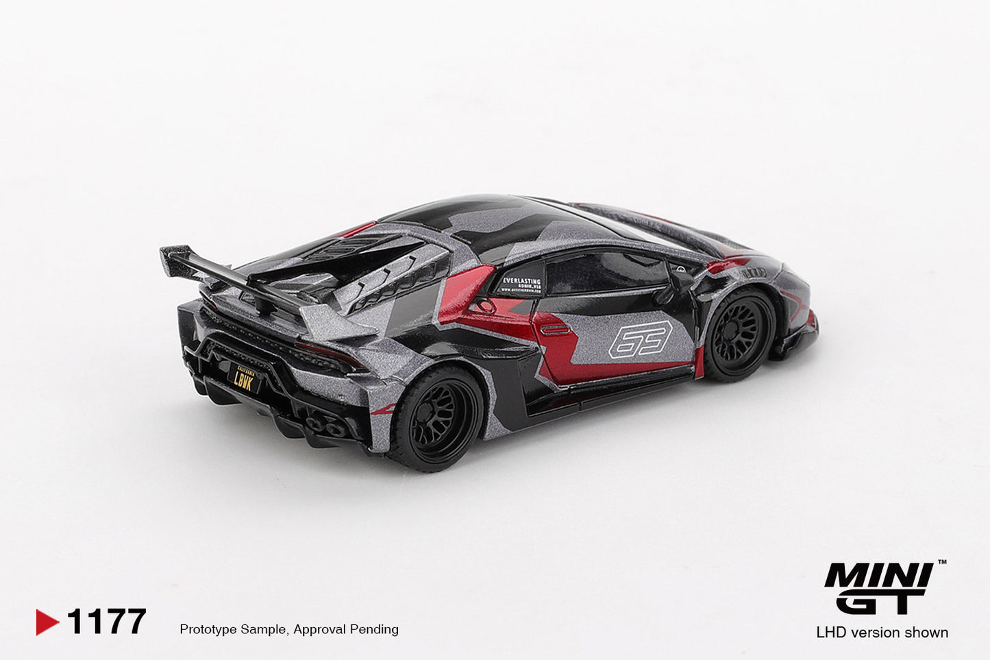 Macheta auto Lamborghini Huracan LB-WORKS GT RONIN 2025 (LHD) 1:64 MIniGT