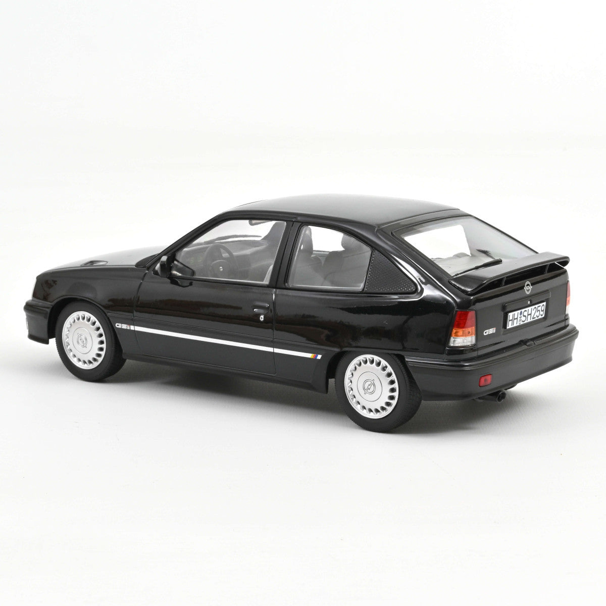 Opel Kadett GSi 1991 Black metallic Helmut Schmidt model car 1:18 Norev