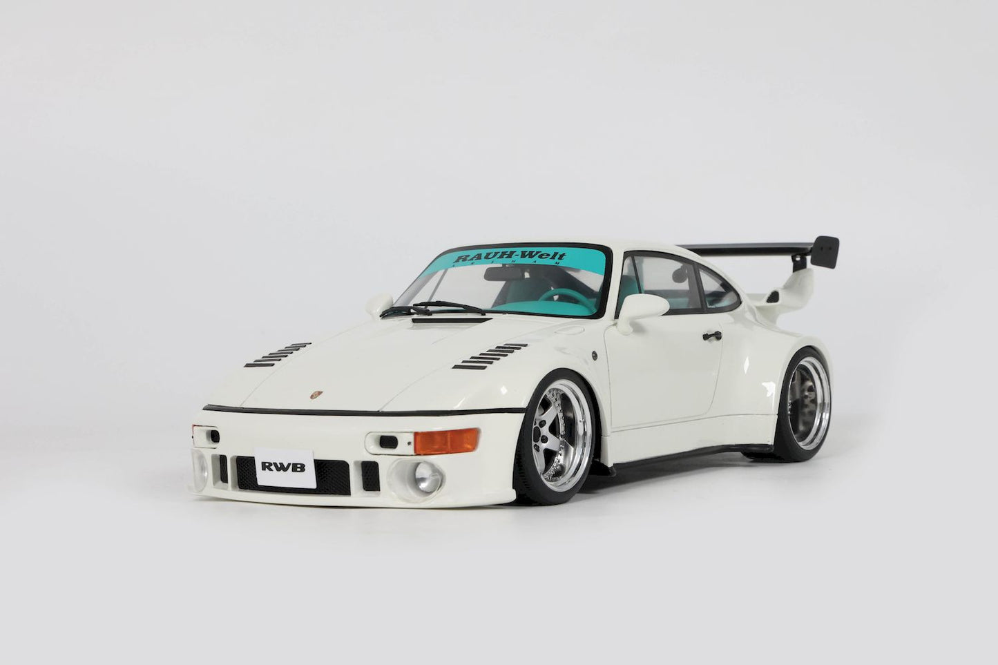 Model car Porsche 911 RWB RWBA Grand Prix, White, 2023 1:18 GT Spirit