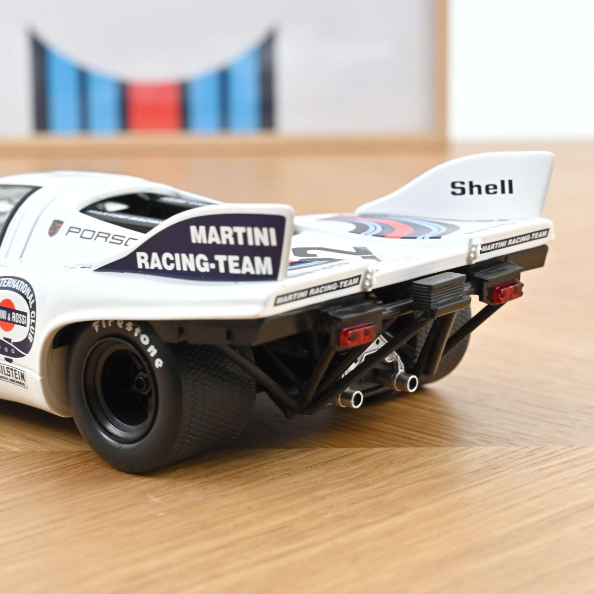 Macheta auto Porsche 917K 1971 24H Le Mans #22 Marko/Van Lennep Winner 1:18 Norev