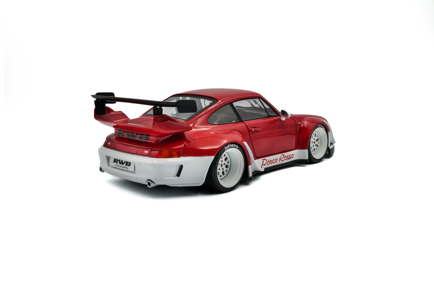Macheta auto Porsche RWB Bodykit Porco Rosso 1:18 Solido
