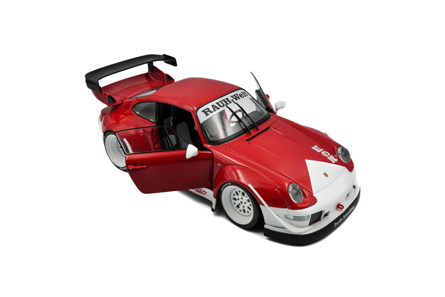 Macheta auto Porsche RWB Bodykit Porco Rosso 1:18 Solido