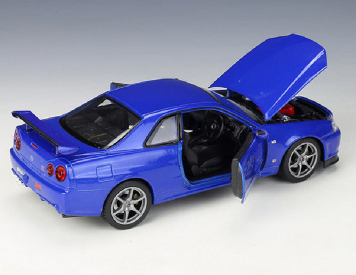 Macheta auto Nissan Skyline GT-R (R34) 1:24 Welly