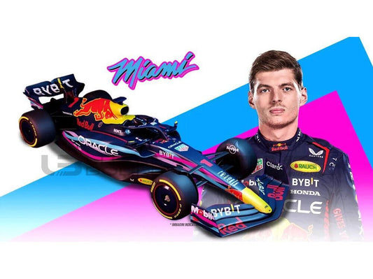 Macheta auto Red Bull F1 Rb19  #1 Miami GP 2023 Max Verstappen (2023) 1:43 Bburago