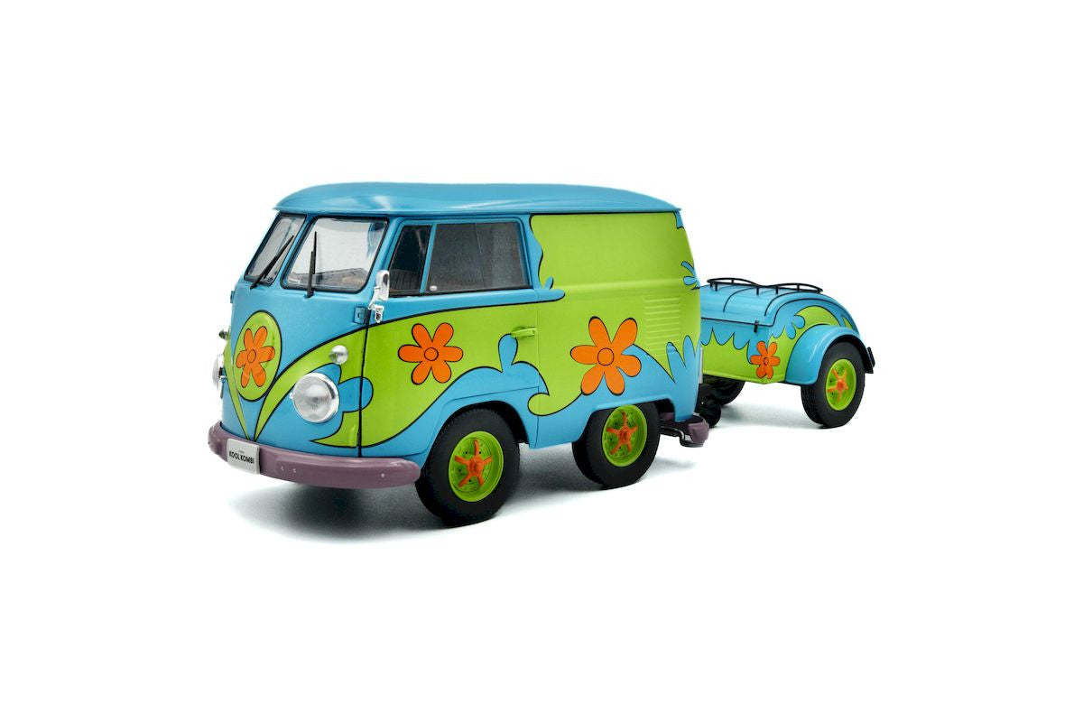 Macheta auto VOLKSWAGEN KOOL COMBI POWER FLOWER 2024 1:18 Solido