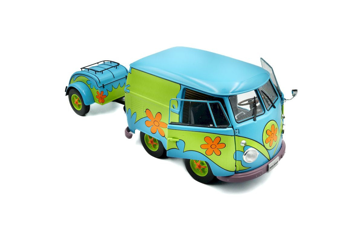 Macheta auto VOLKSWAGEN KOOL COMBI POWER FLOWER 2024 1:18 Solido