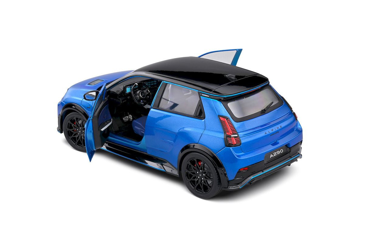 Macheta auto Alpine A290 GTS Blue Alpine 2024 1:18 Solido