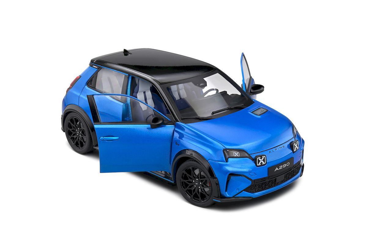 Macheta auto Alpine A290 GTS Blue Alpine 2024 1:18 Solido
