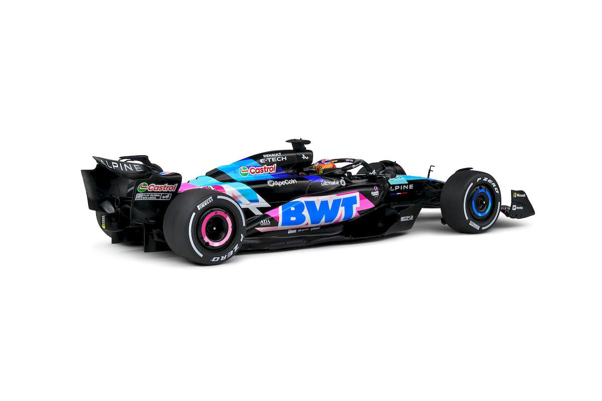 Macheta auto Alpine A524 BWT Alpine F1 Team #31 Esteban Ocon 10th Miami GP Formula 1 2024 1:18 Solido