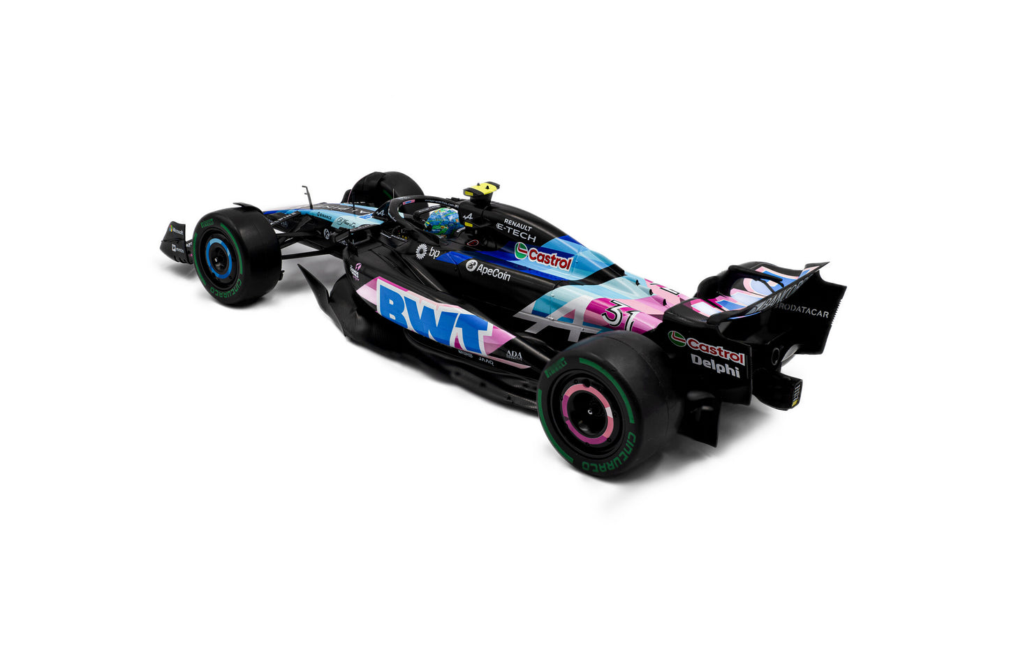 *Precomanda Macheta auto Alpine F1 Team A524 – BRAZILIAN GP – 2024 – E.OCON 1:18 Solido