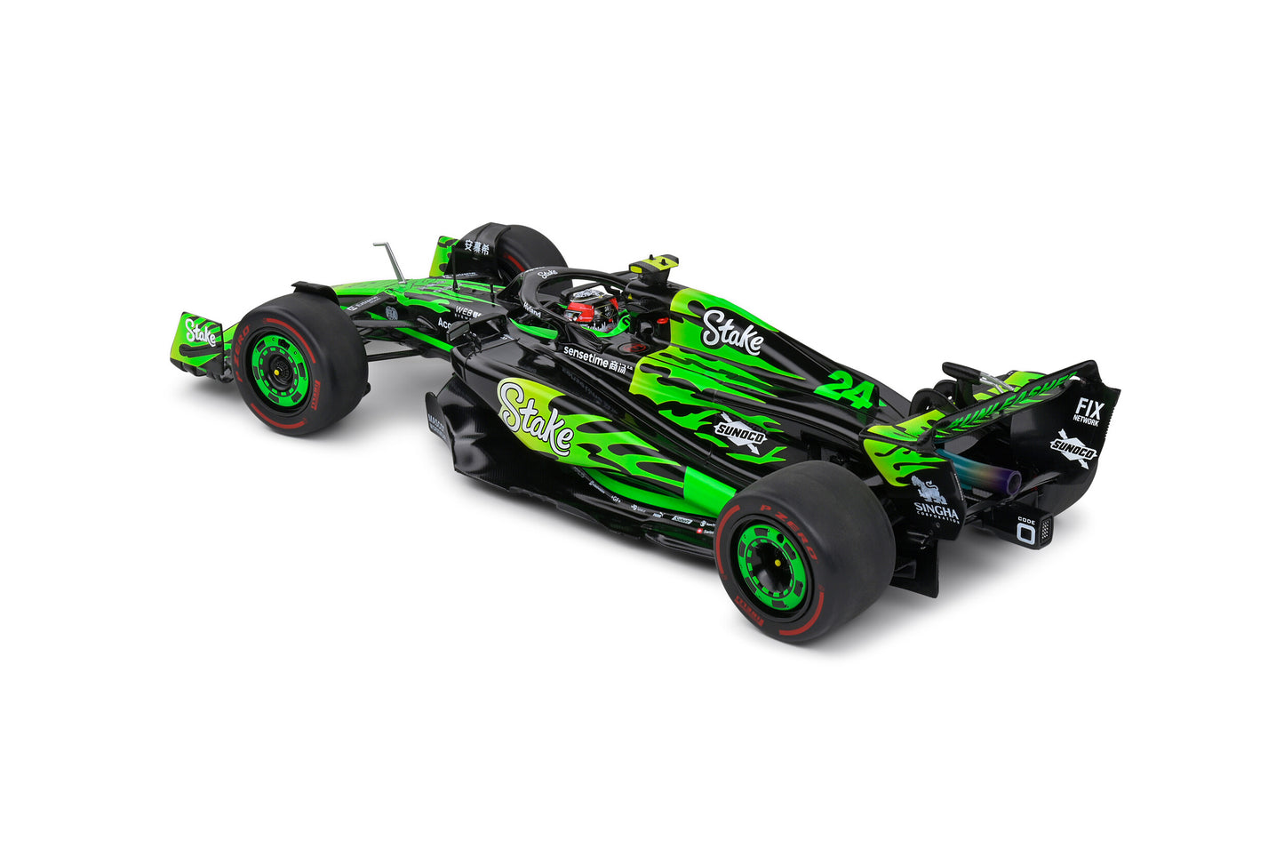 *Precomanda Macheta auto KICK Sauber F1 Team C44 – LAS VEGAS GP – 2024 – Z.GUANYU 1:18 Solido