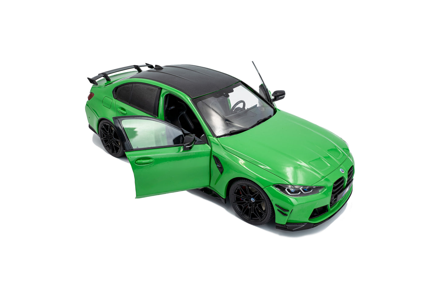 Macheta auto BMW M3 PERFORMANCE PARTS – Signal Green uni – 2024 1:18 Solido