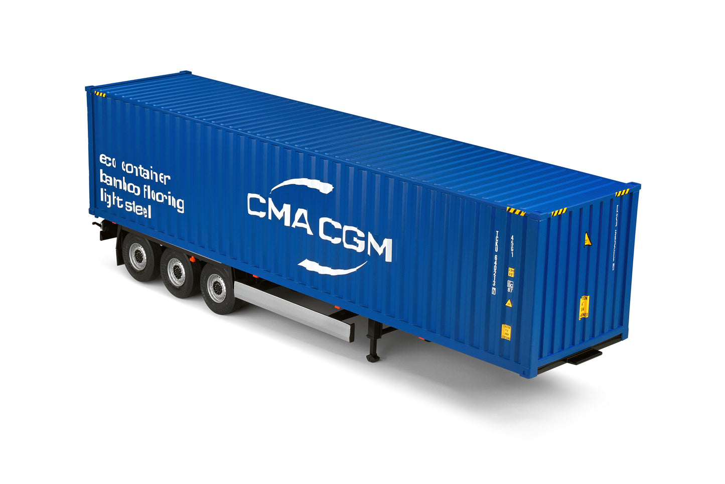 *Precomanda Macheta auto Remorca container CMA CGM 1:24 Solido