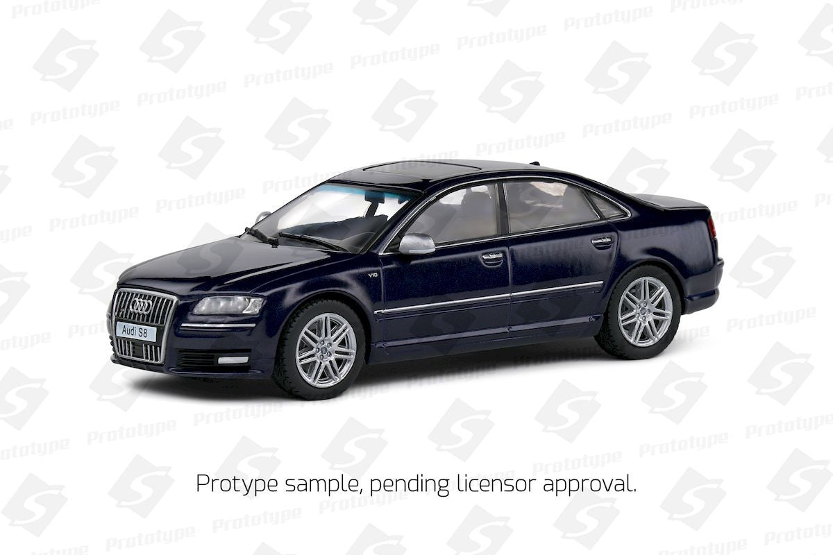 Macheta auto Audi S8 (D3), Dark Blue, 2010 Solido