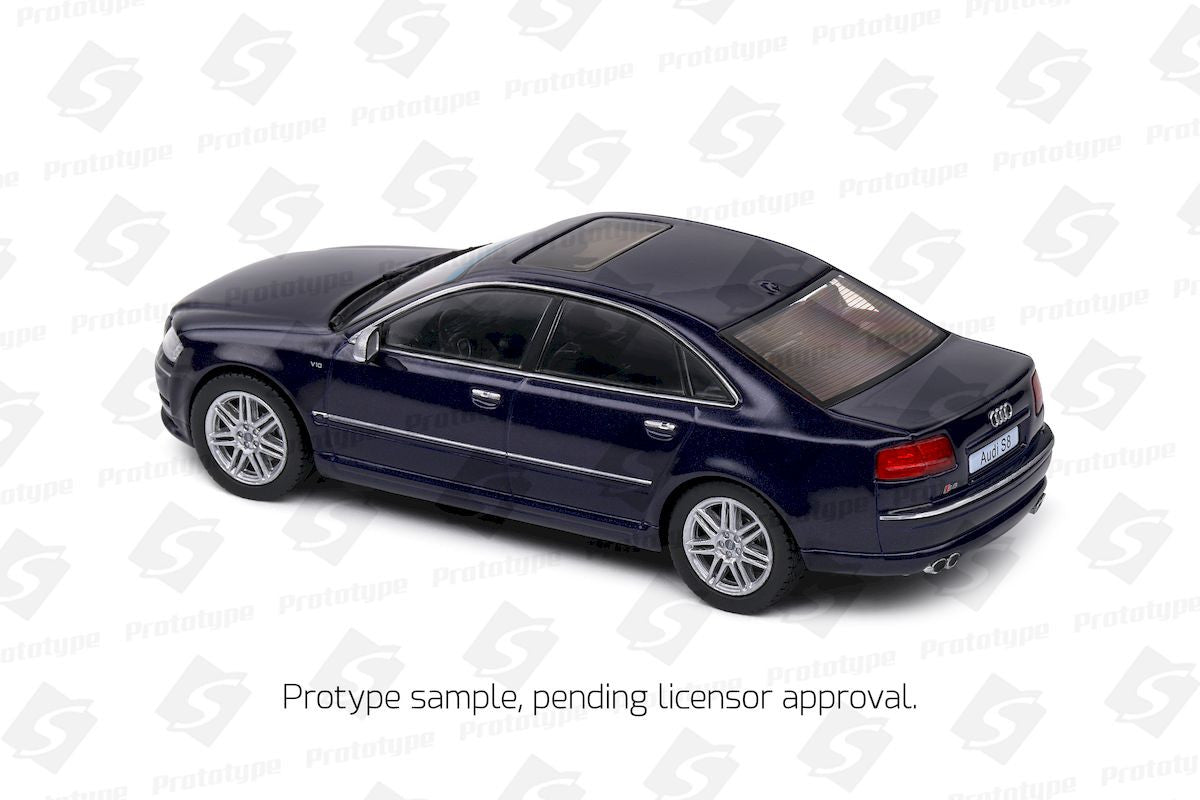 Macheta auto Audi S8 (D3), Dark Blue, 2010 Solido
