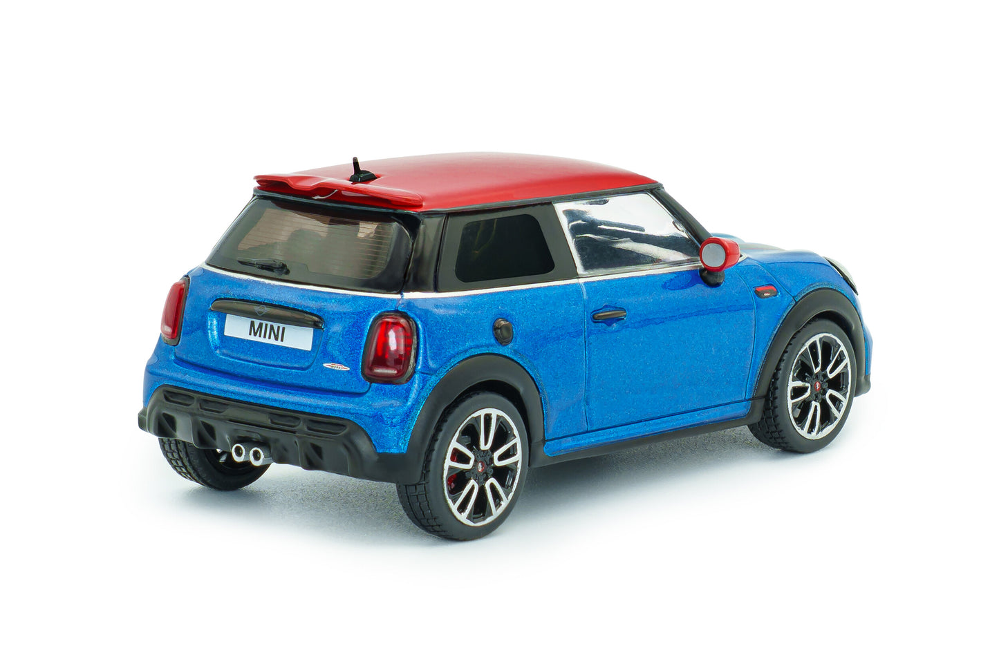 Macheta auto Mini Cooper John Cooper Works – Island Blue Metallic – 2023 1:43 Solido