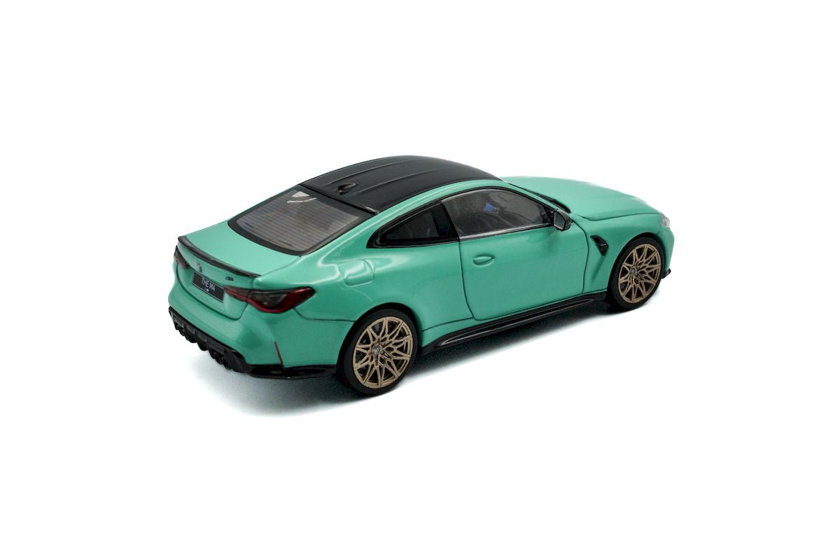 Macheta auto BMW M4 Competition Mint Green 2023 1:43, Solido