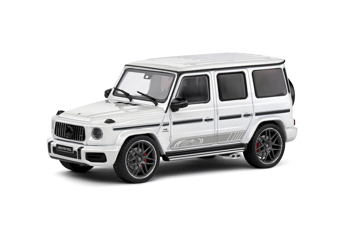 Macheta auto Mercedes-Benz G63 AMG, White, 2022 1:43 Solido