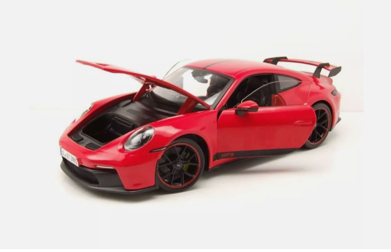 Macheta auto Porsche 911 (992) GT3 (2022) 1:18 Maisto