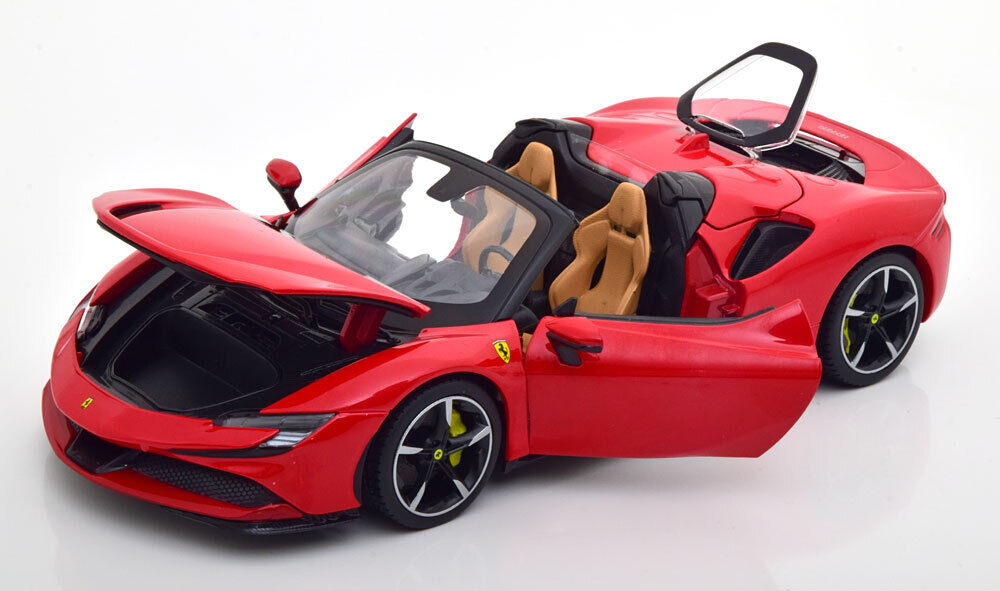Macheta auto Ferrari SF90 Spider (2020) 1:18 Bburago