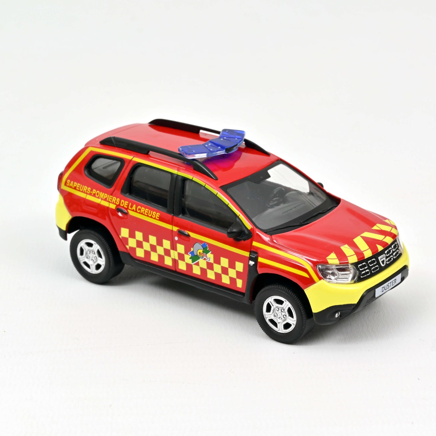 Macheta auto Dacia Duster 2020 "Pompiers" 1:43 Norev