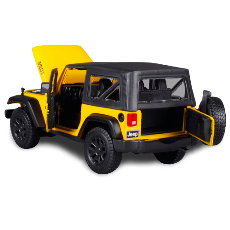 Macheta auto Jeep Wrangler (2014) 1:18 Maisto