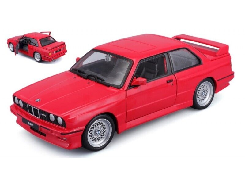 Macheta auto BMW M3 (E30) (1988) 1:24 Bburago