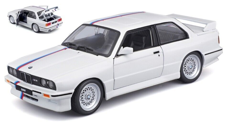 Macheta auto BMW M3 (E30) (1988) 1:24 Bburago