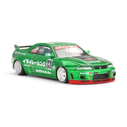 Macheta auto  Nissan Skyline GT-R (R33) IMAI Racing V1, 1995 1:64 MIniGT/Kaido House