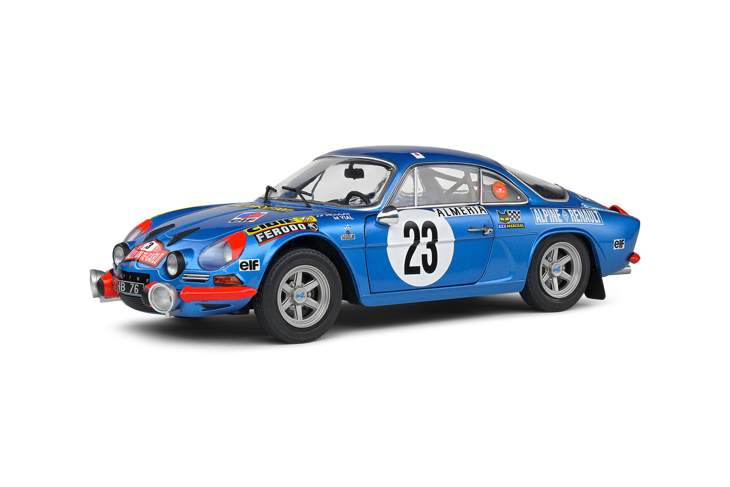 Macheta auto Alpine A110 1600S – Monte Carlo Rally 1972 #23 NicolasVial 1:18 Solido