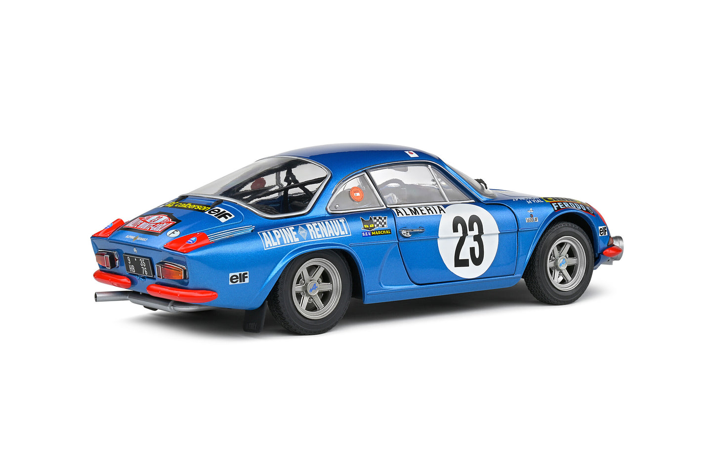 Macheta auto Alpine A110 1600S – Monte Carlo Rally 1972 #23 NicolasVial 1:18 Solido