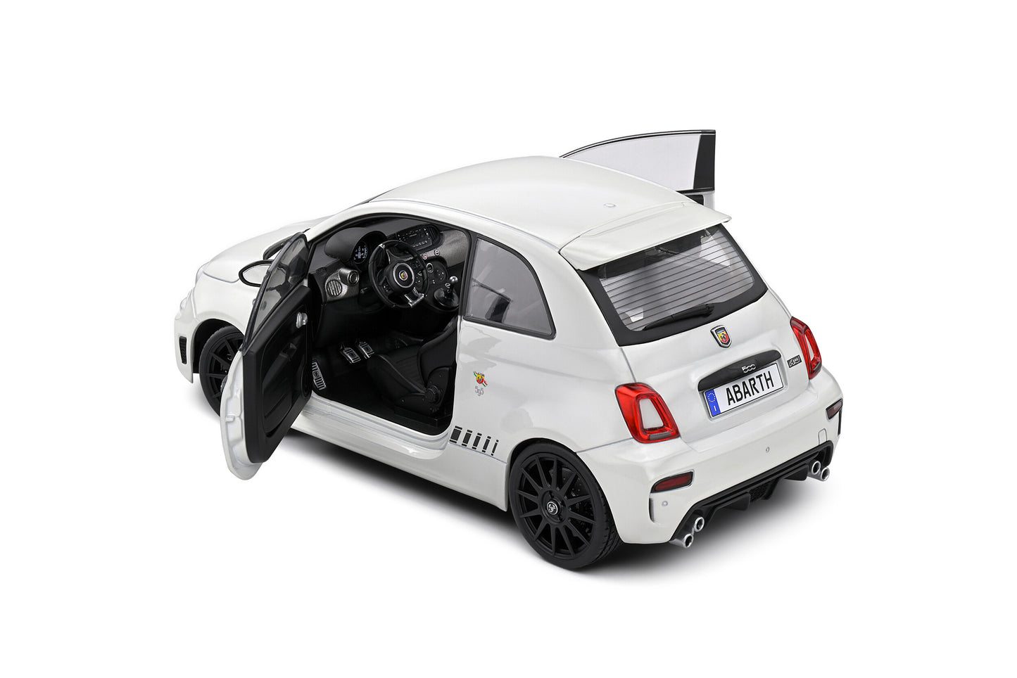 Macheta auto Fiat 695 Abarth XSR Edition Yamah 2022 1:18 Solido