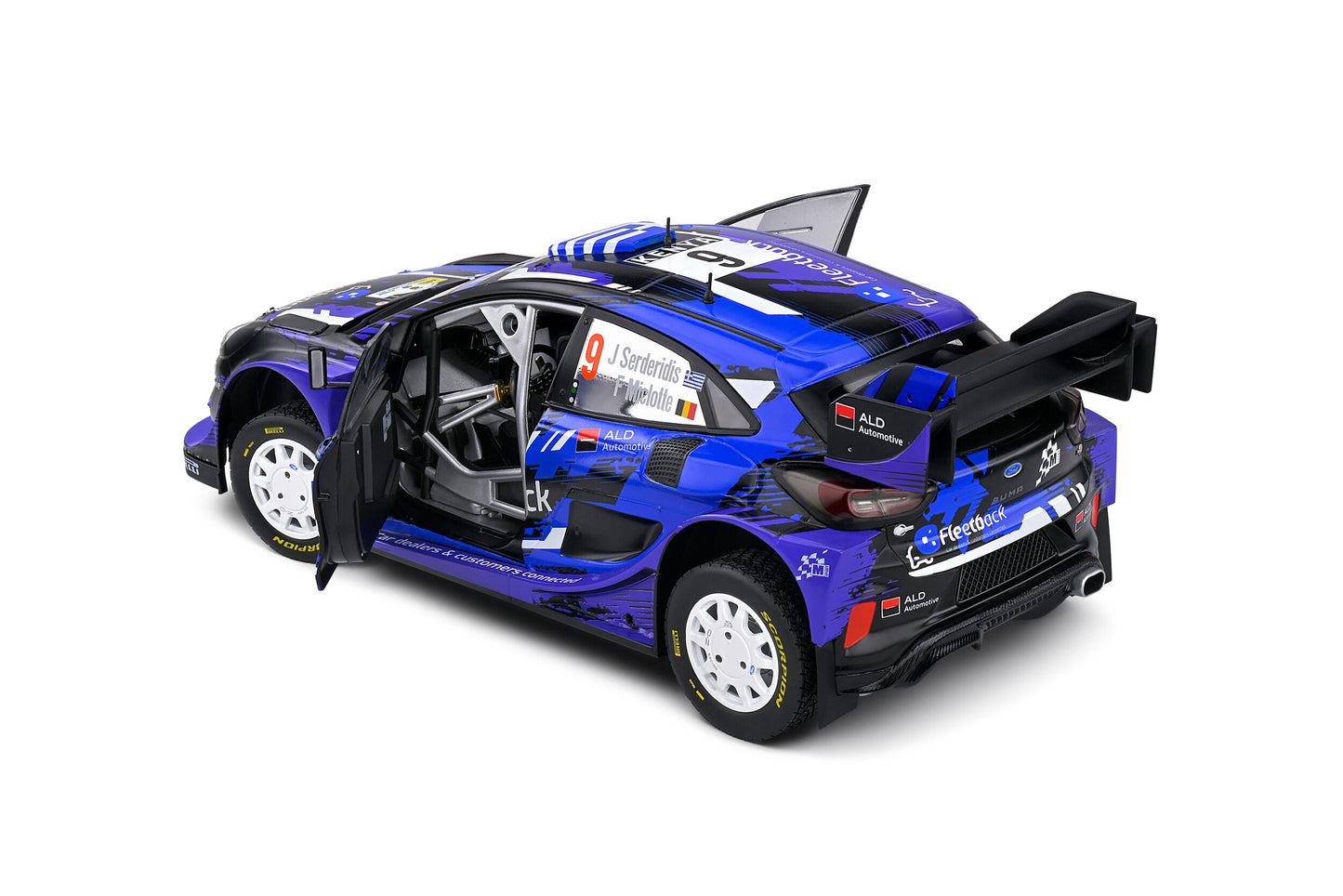 Macheta auto Ford Puma Rally Kenya – 2022 – #9 Serderidis /Miclotte  1:18 Solido