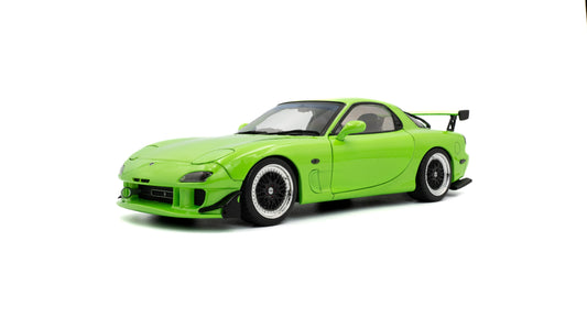 Macheta auto Mazda RX7 FD3RS SOLIDO WORKS – NEON GREEN – 1999 1:18 Solido