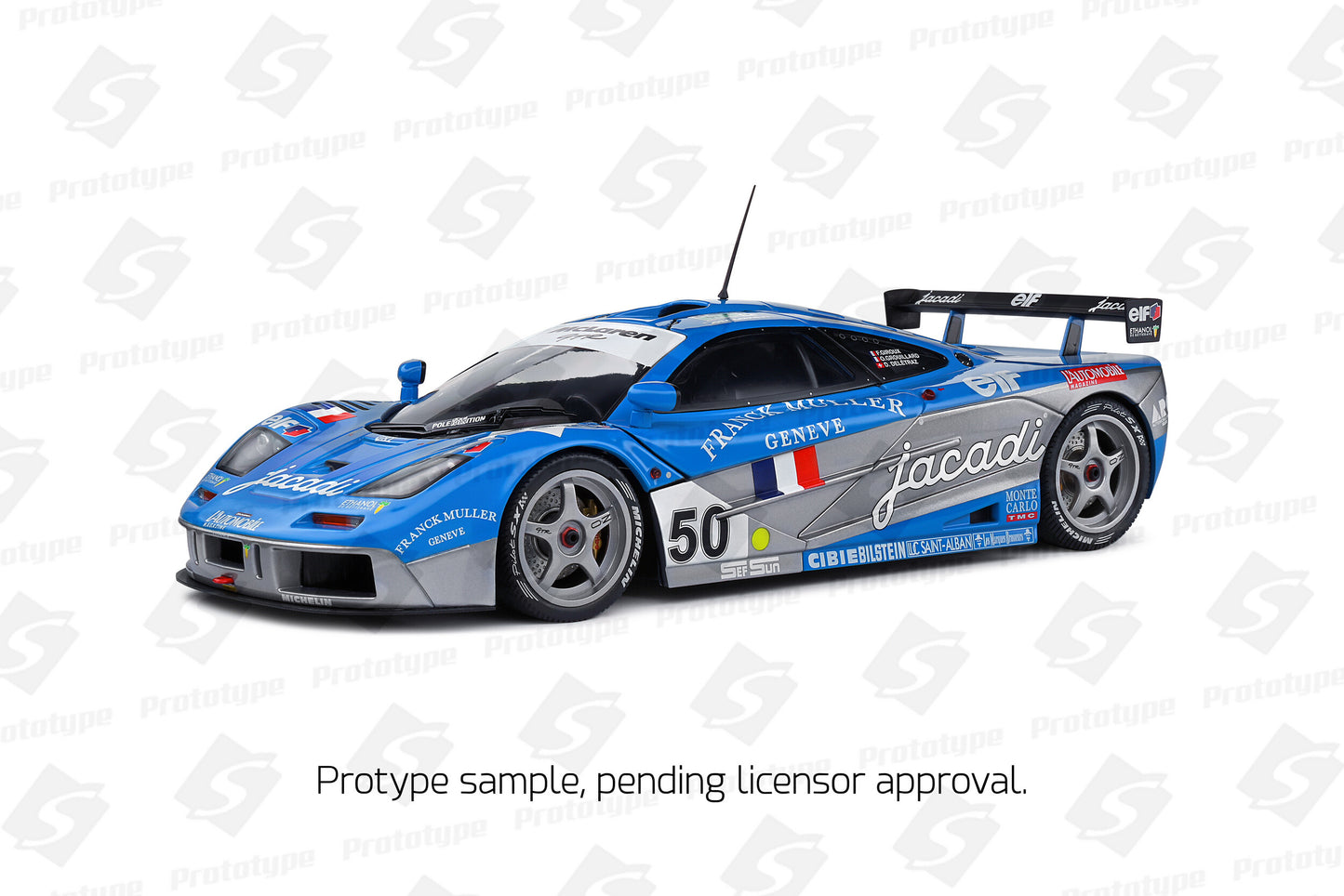 Macheta auto McLaren F1 GTR Short Tail 24H Le Mans 1995  #50 Giroux/Grouillard/Deletraz 1:18 Solido